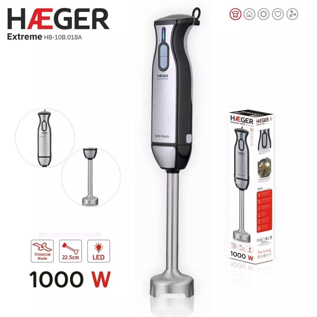 HAEGER EXTREME Hand Blender Klik