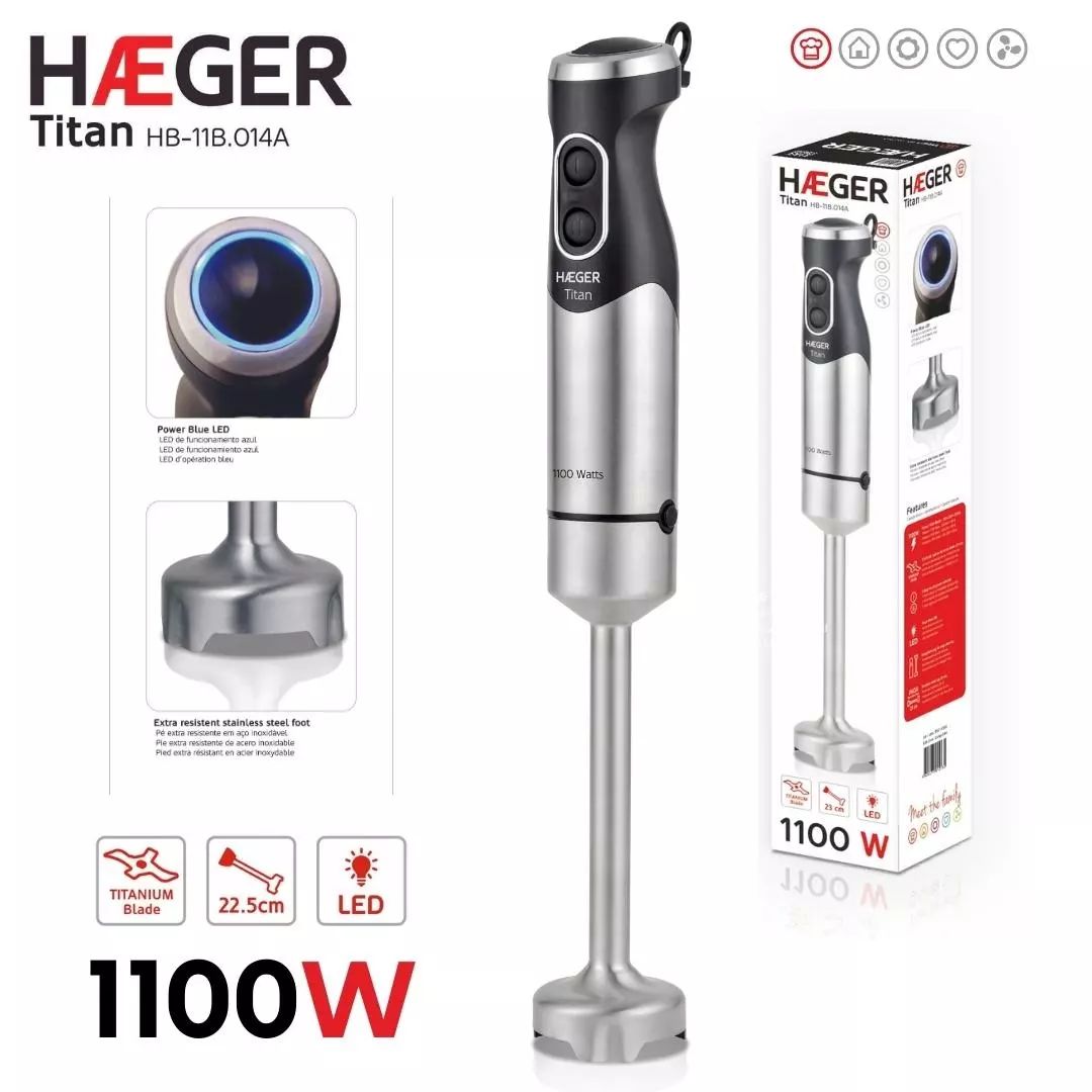 HAEGER Hand Blender Titan Klik