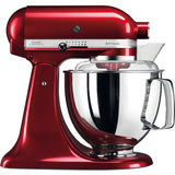 Kitchen Aid Artisan 4.8L + Dough Hook, Beater, Whisk, 3L bowl, 4.8L Bowl, Flex Edge Beater, pouring Shield