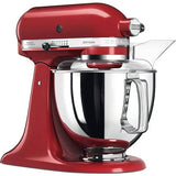 Kitchen Aid Artisan 4.8L + Dough Hook, Beater, Whisk, 3L bowl, 4.8L Bowl, Flex Edge Beater, pouring Shield