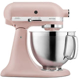 Kitchen Aid Artisal 4.8L + 3L bowl, pouring shield, whip, dough hook, flat beater