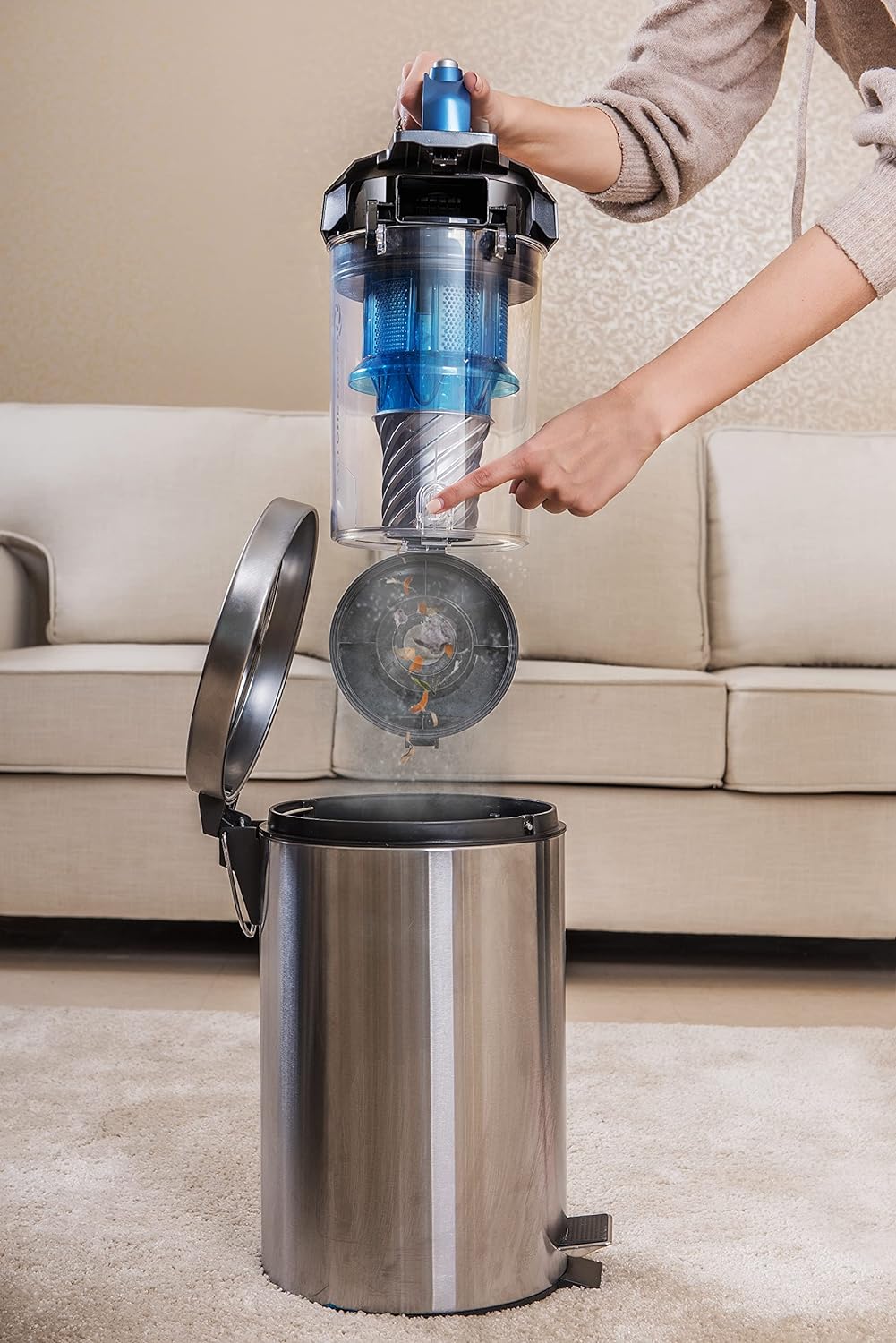 Midea Bagless Canister Vacuum Cleaner