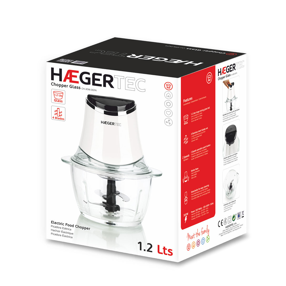 HAEGER Electric Food Chopper