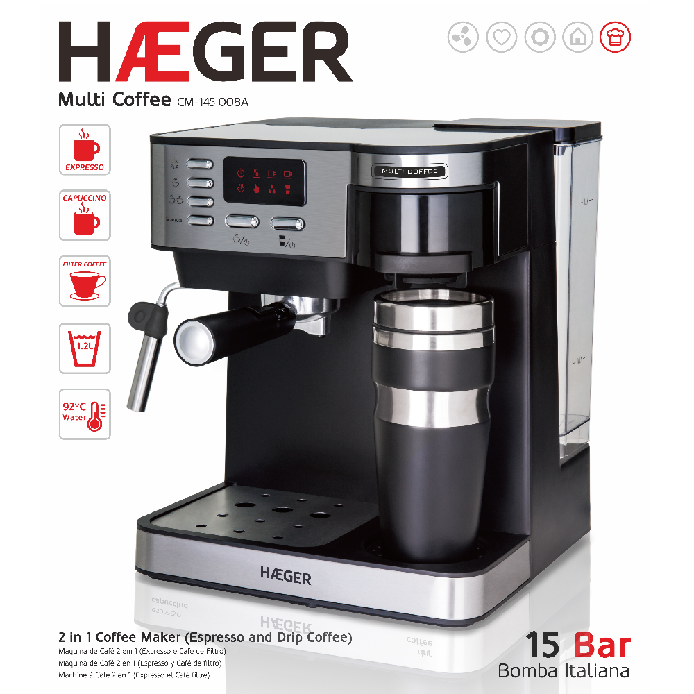 HAEGER Espresso Coffee Machine