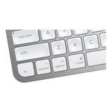 Logitech MX Keys Mini wireless Illuminated Keyboard Pale Grey