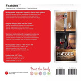 HAEGER Rechargeable Wine Opener