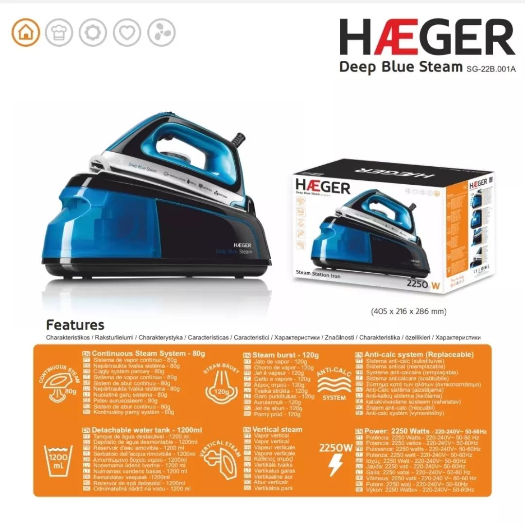 HAEGER Steam Generator