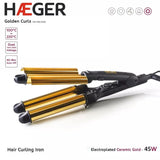 HAEGER GOLDEN CURLS BARREL Curling Iron