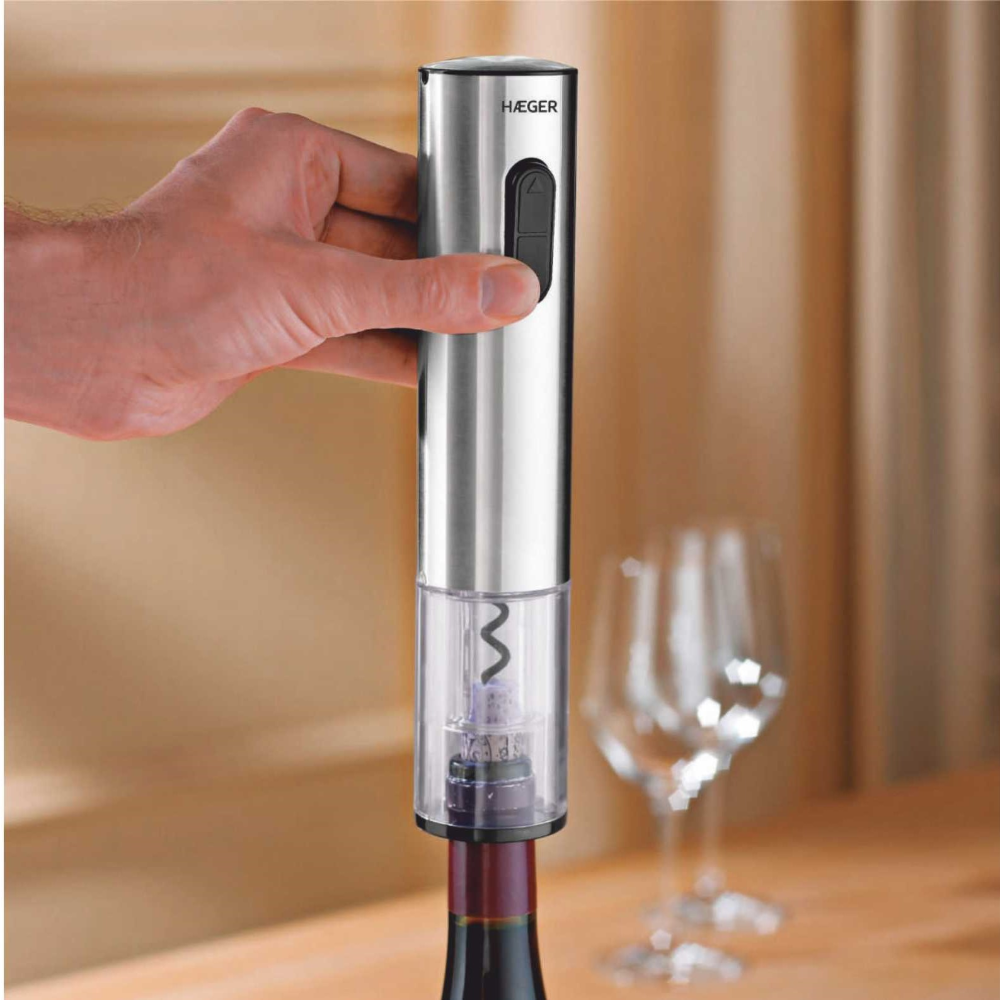 HAEGER Rechargeable Wine Opener