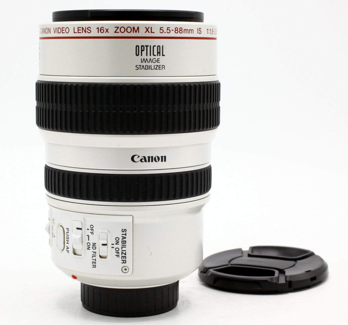 Canon 16X Zoom Lens XL 5.5-88mm IS II
