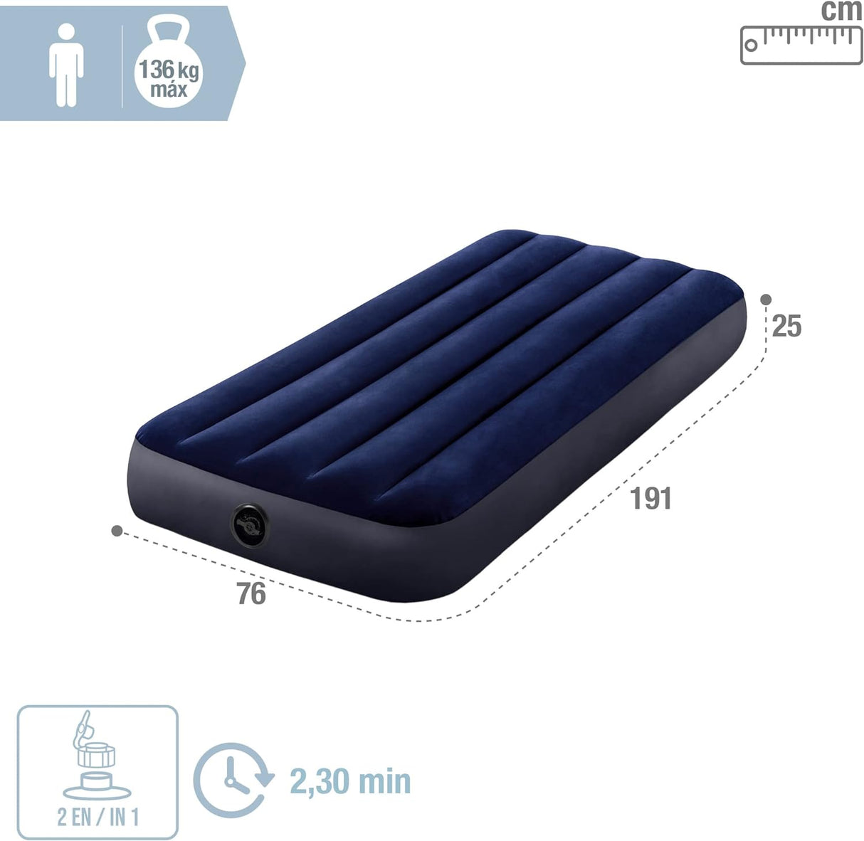 INTEX DURA BEAM CLASSIC DOWNY Airbed 76x191x25cm  S21