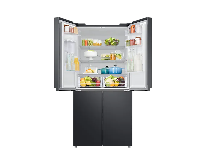 Samsung Refrigerator 4 doors Gentle Black Matt