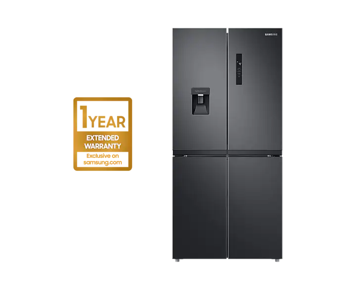 Samsung Refrigerator 4 doors Gentle Black Matt