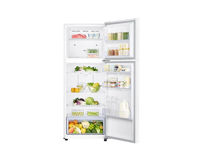 Samsung RT38 Top-Mount Freezer Refrigerator, 384L Net Capacity White