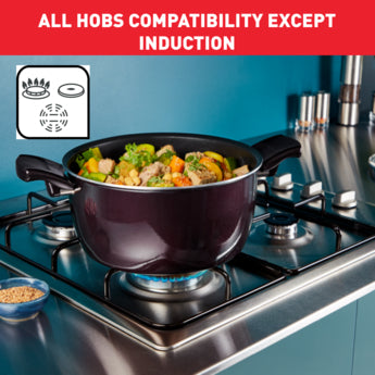Tefal Resist Intense Stewpot + Glass Lid