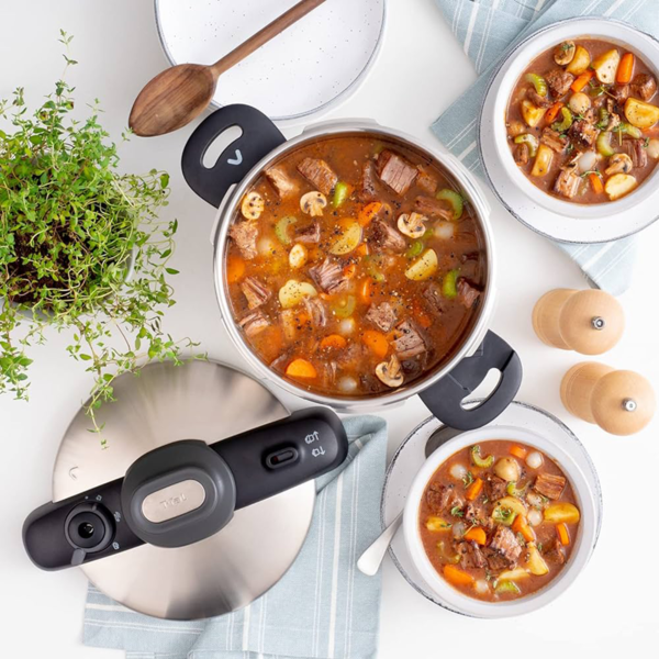 Tefal Secure Compact Pressure Cooker 8L