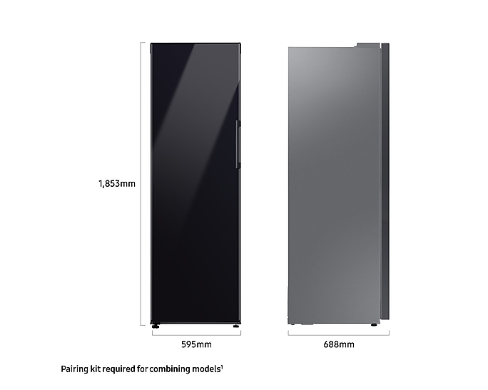 Samsung Refrigerator 1 door Clean Black STSS