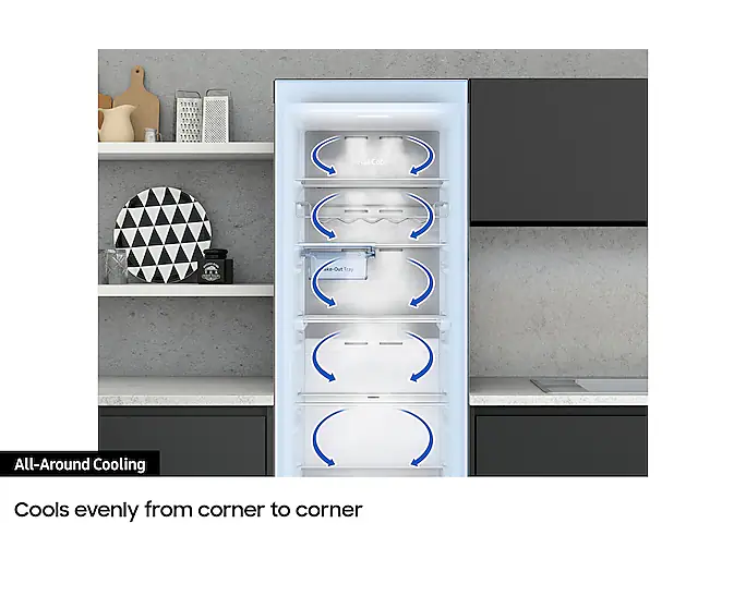 Samsung Refrigerator 1 door Clean Black STSS